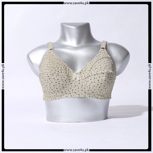 Women Comfortable Cotton Printed Bra