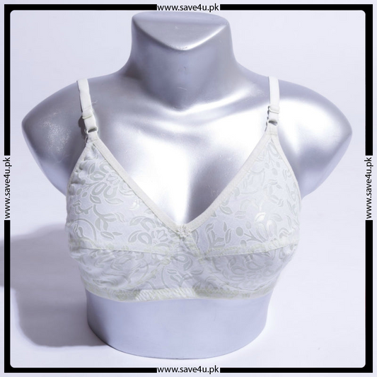Cotton Unlined Non Padded Wirefree Bra