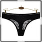 Pack of 4 Floral Lace Cotton Thong Panties