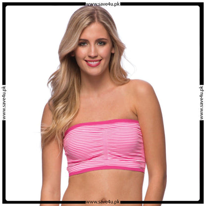 Comfortable Lining Strapless Non Wired With Removable Pads