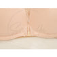 Front Open Padded Push-up Wireless Bra with Cross Back Design