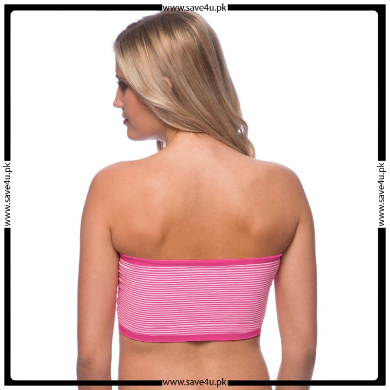 Pack of 2 Strapless Padded Wireless Bra