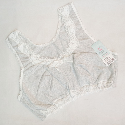 Ladies Wireless Thin Padded Cotton Comfy Bra