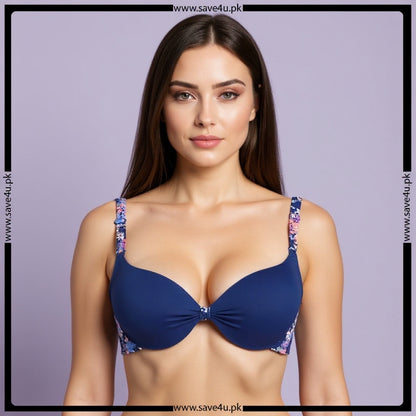 Soft Plain Padded Knot Bra