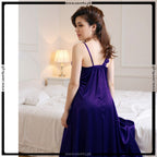 Ladies Satin Silk Beautiful Comfy 2-Pcs Nightwear Lingerie