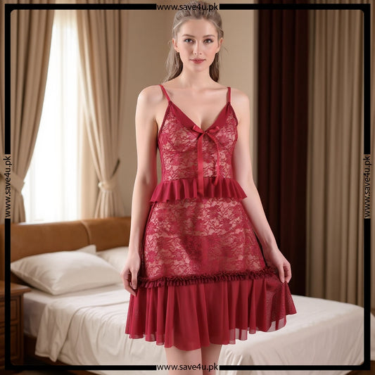 Pure Temptation Lace Set Nighty