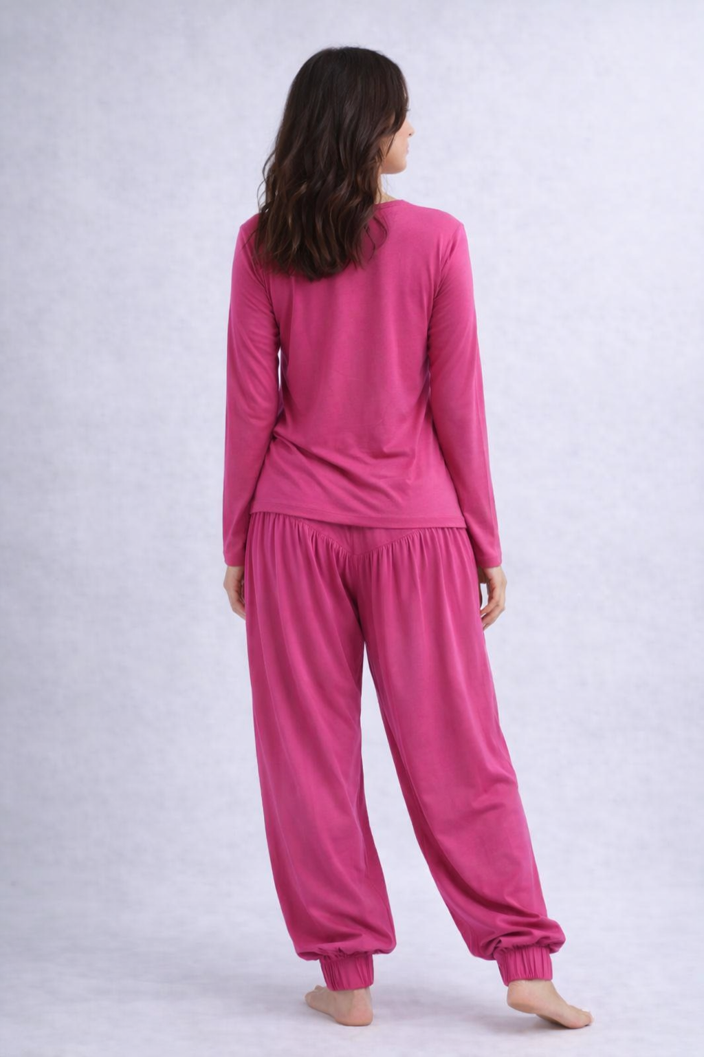 Relaxed Fit Soft Cotton Lounge Pajama Set