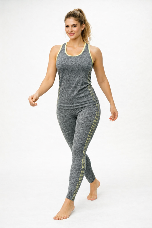 2-Pcs Workout Yoga Active wear Suit