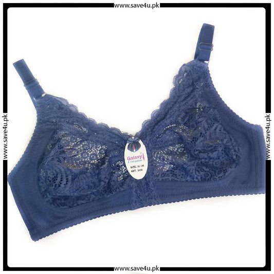 Non-Padded Floral Lace Design Comfy Wireless Bra