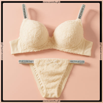 Dreamy Fluffy Bra & Panty Set