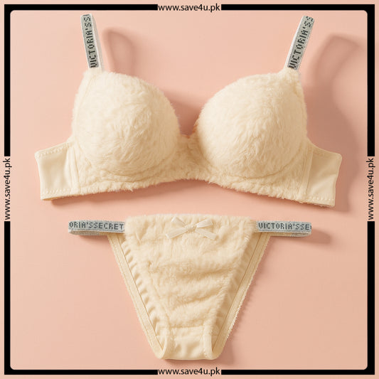 Dreamy Fluffy Bra & Panty Set