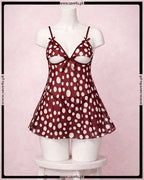 Polka Charm Delightfull Nighty