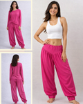 Relaxed Fit Soft Cotton Lounge Pajama Set