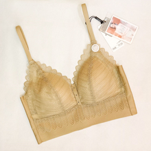 Load image into Gallery viewer, Floral Lace Design Pull Over Lightly Bra
