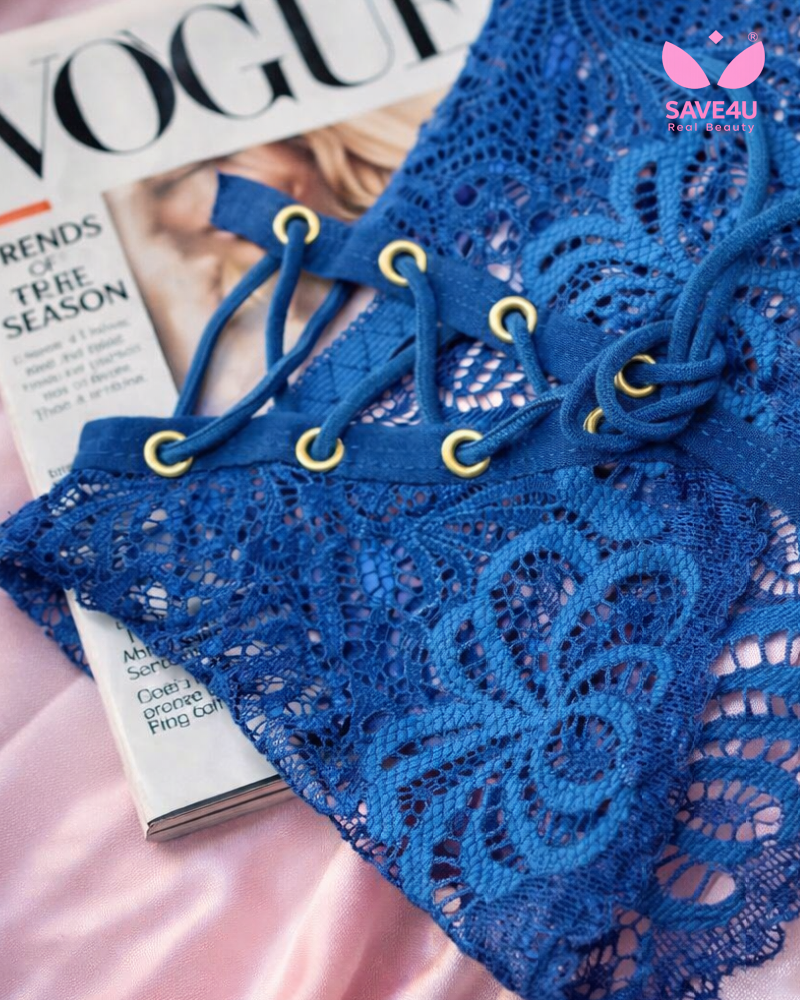 Corset Lace Tie Shorts