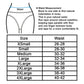 Pack of 3 Lace Trim Nylon Thong Panties