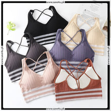 Load image into Gallery viewer, Cross-Border Threaded Back Comfortable Sports Vest
