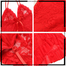 Load image into Gallery viewer, Delicate Feminine Seamless Mesh Lace Lingerie
