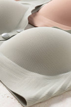 CloudSoft Front Button Seamless Comfort Bra
