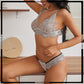 Exotic Bra And Thong Bikini Lingerie Set