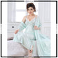 Satin Silk 2-Pcs Nightwear Lingerie