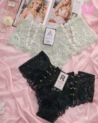 Corset Lace Tie Shorts