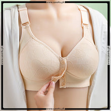 Load image into Gallery viewer, Front Button Thin Padded Non wired Bra
