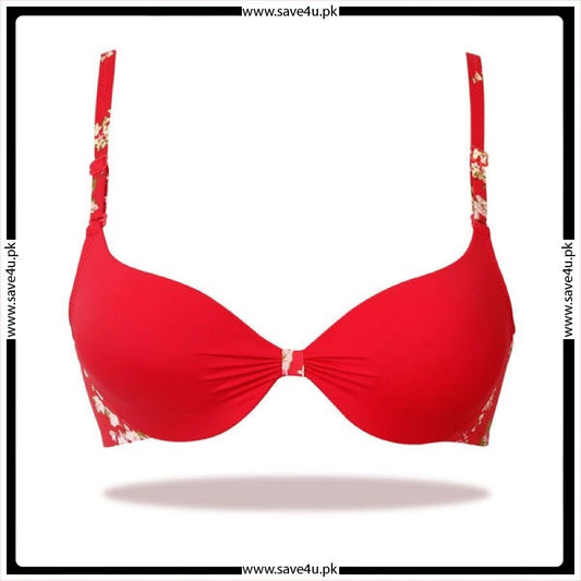 Soft Plain Padded Knot Bra