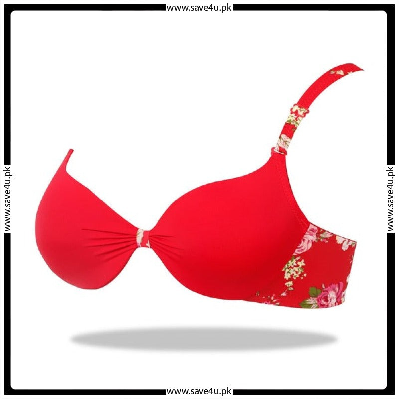 Soft Plain Padded Knot Bra