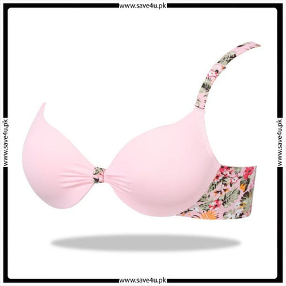 Soft Plain Padded Knot Bra