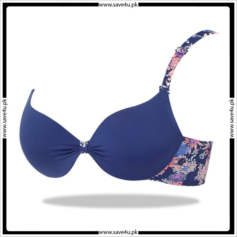 Soft Plain Padded Knot Bra