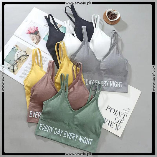 Wireless Everyday Cotton Bra with Soft Pads
