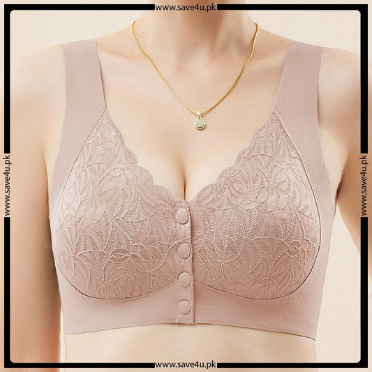 Front Open Lightly Padded Comfort Bra