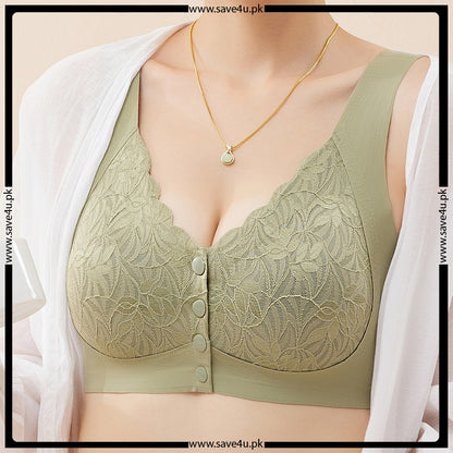 Front Open Lightly Padded Comfort Bra