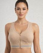 Front Zip Sports Bra