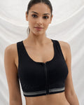 Front Zip Sports Bra