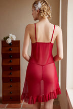 Ruby Lace Babydoll Nightdress