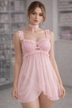 Sweet Blush Lace Nightwear