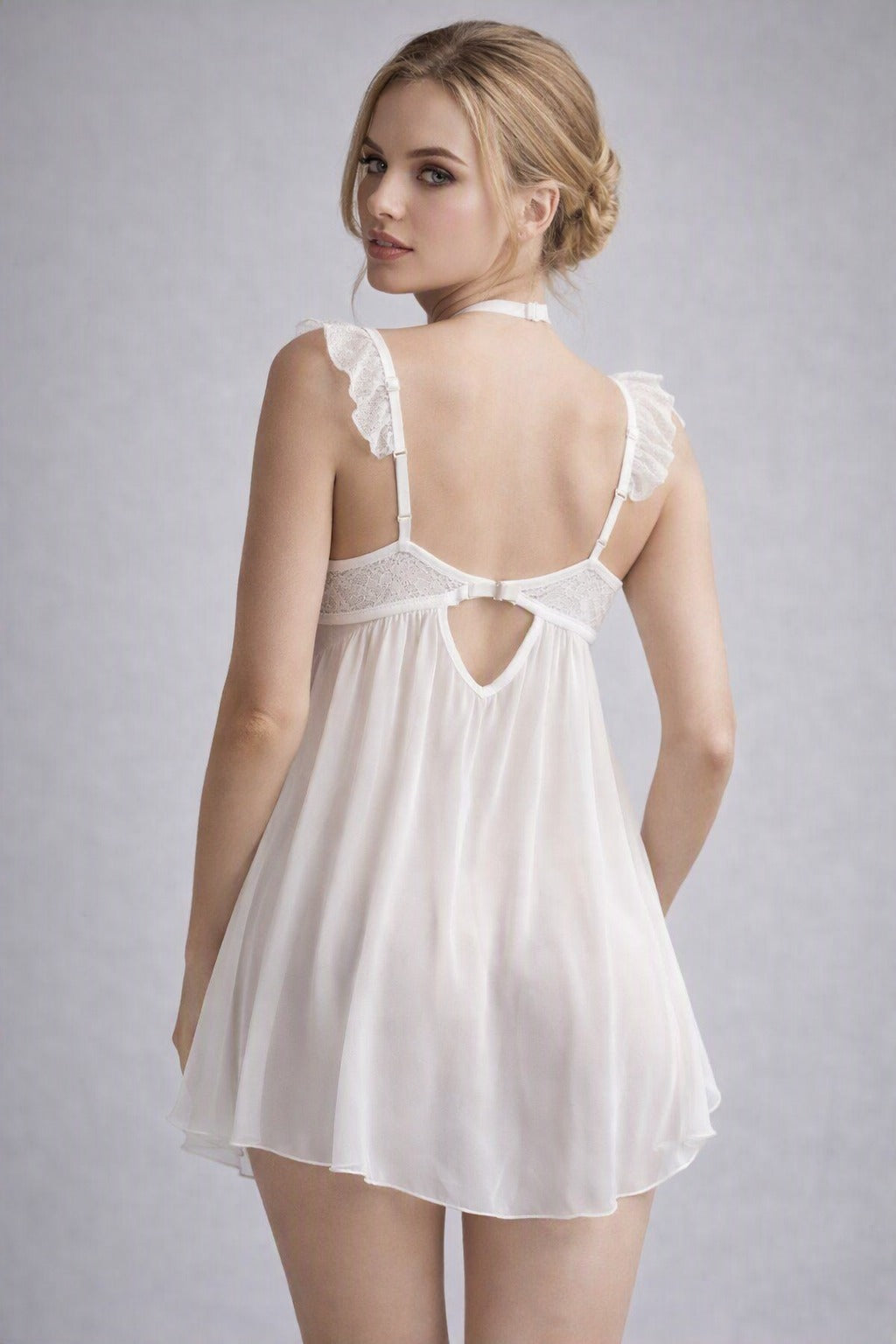 Sweet Blush Lace Nightwear