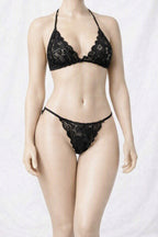 3-pcs Soft Net Bikini Set