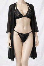 3-pcs Soft Net Bikini Set