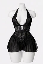 Crimson Beauty Babydoll Set