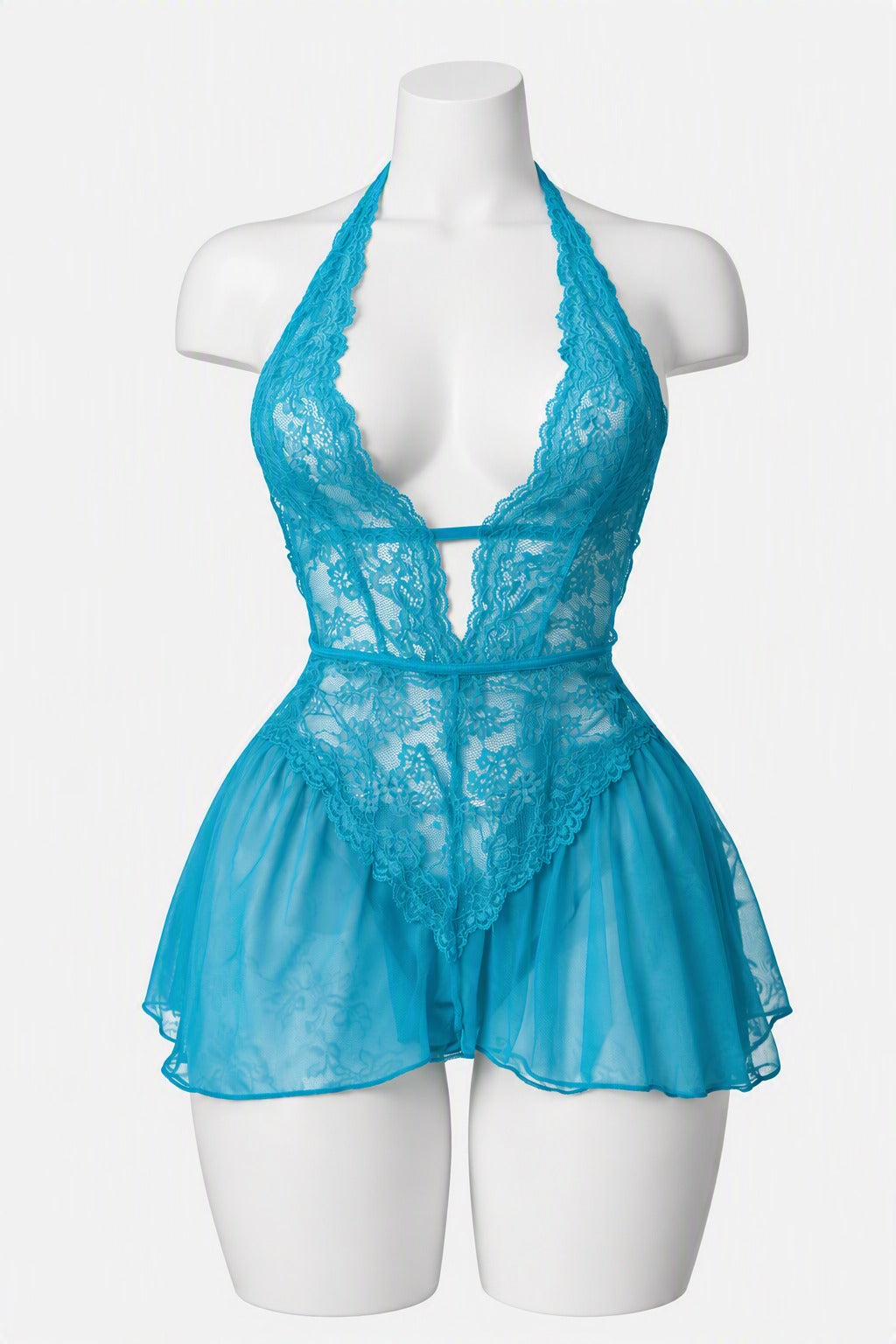 Crimson Beauty Babydoll Set