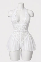 Crimson Beauty Babydoll Set