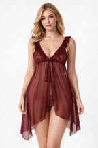 Silken Charm Babydoll Lingerie