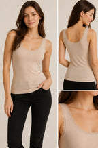 LuxeComfort Lace Trim Camisole