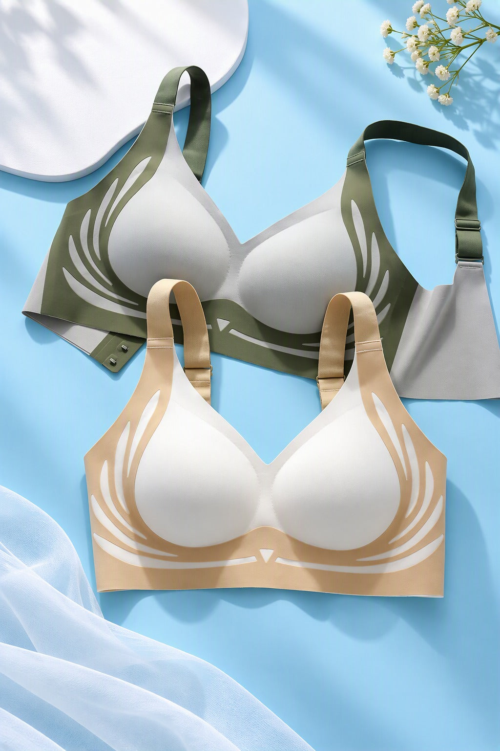 GraceFit Strap Full Coverage Bra