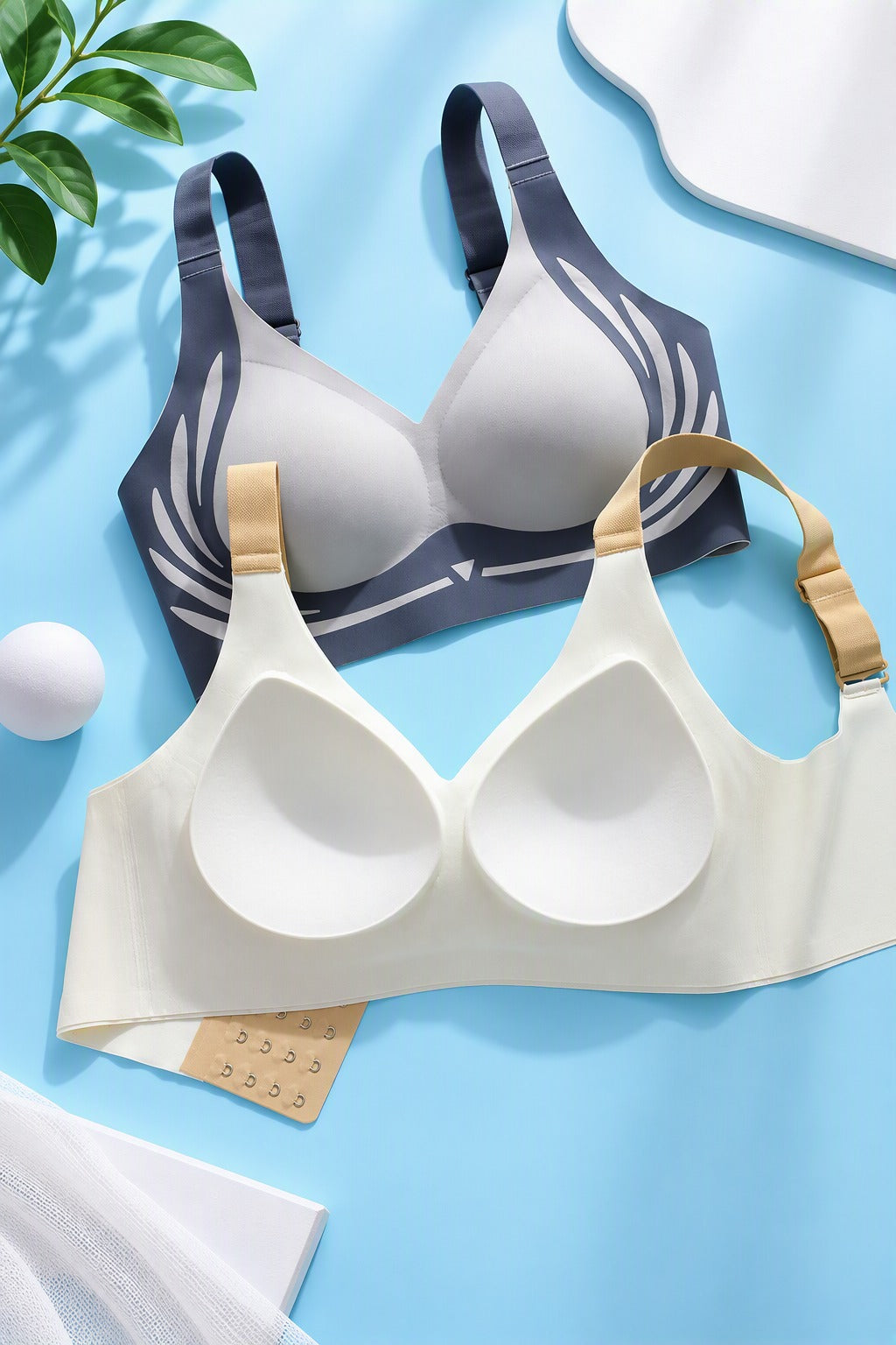 GraceFit Strap Full Coverage Bra