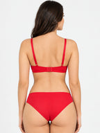 Rose Charm Lace Padded Bra & Panty Set