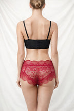 Stylish Lace See Through Lingerie Set